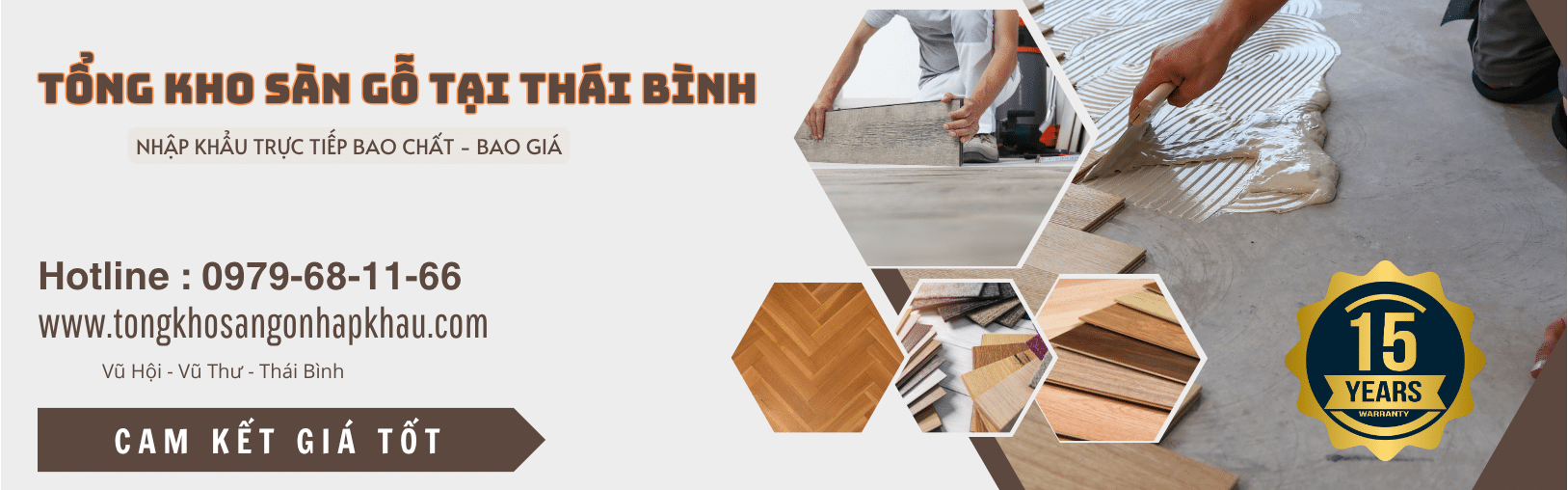 banner sàn gỗ Thái Bình