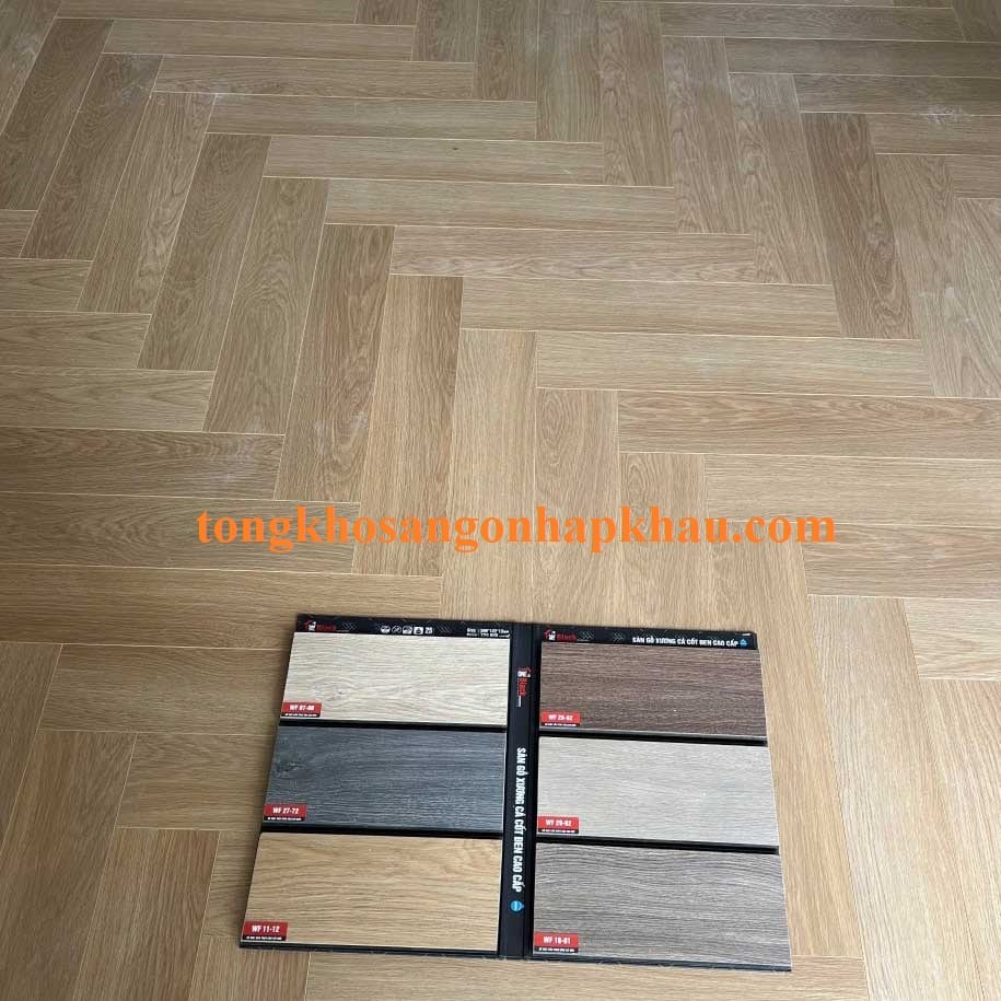 Sàn gỗ xương cá cốt đen Trendy Flooring – XC8601