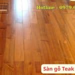 sàn gỗ Teak Lào