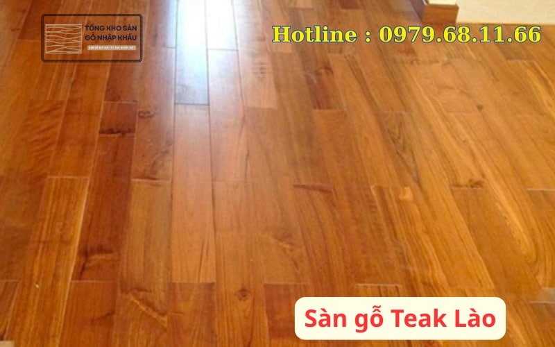 sàn gỗ Teak Lào