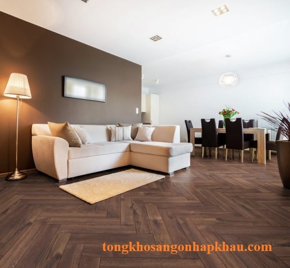 Sàn gỗ xương cá cốt đen Trendy Flooring – XC8603