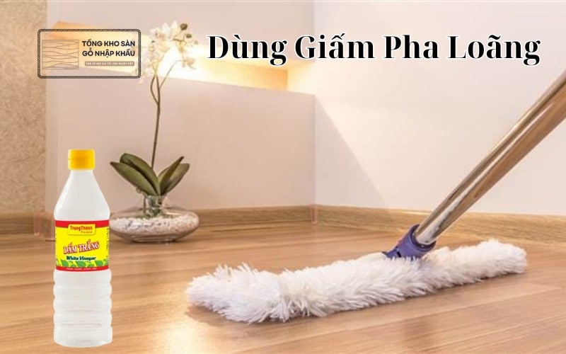 Dùng Giấm Pha Loãng