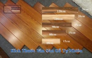 Kích Thước Ván Sàn Gỗ Tự Nhiên