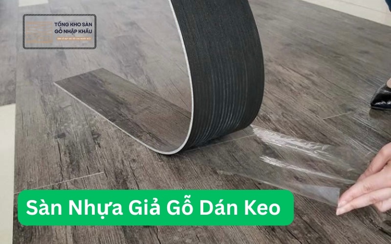 Sàn Nhựa Giả Gỗ Dán Keo