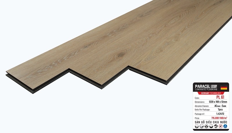 Sàn Gỗ Công Nghiệp Paracel Luxury 12mm – PL61