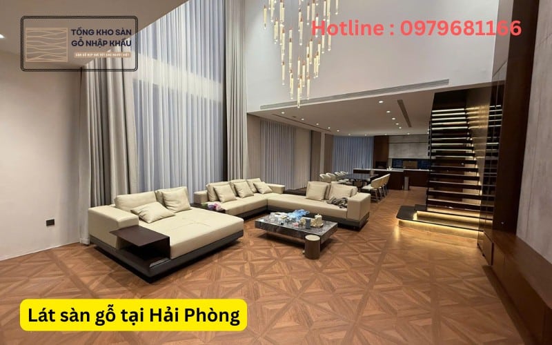 Lát sàn gỗ tại Hải Phòng