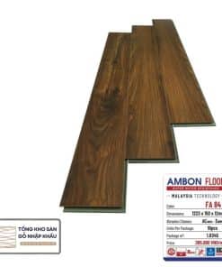 Sàn Gỗ Công Nghiệp Ambon 12mm – FA84