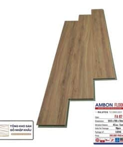 Sàn Gỗ Công Nghiệp Ambon 12mm – FA87