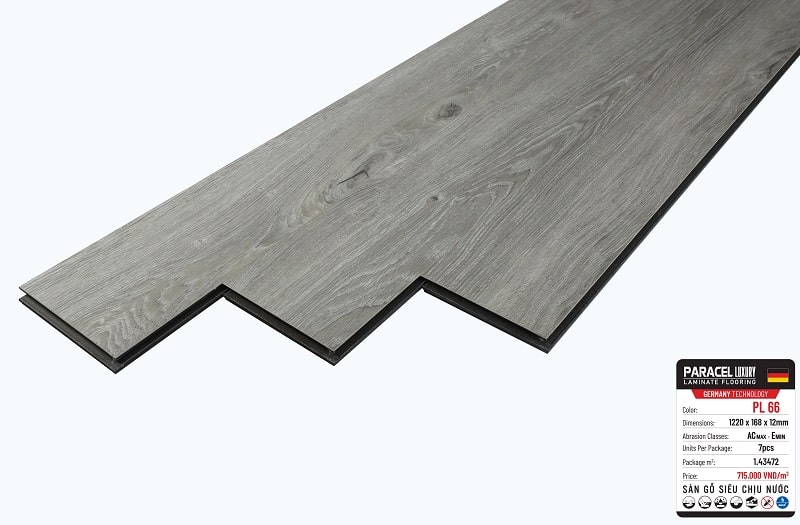 Sàn Gỗ Công Nghiệp Paracel Luxury 12mm – PL66