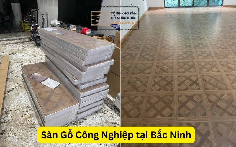 Sàn Gỗ Công Nghiệp tại Bắc Ninh