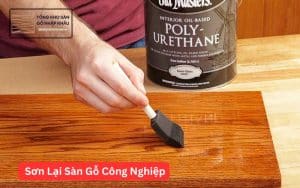Sơn Lại Sàn Gỗ Công Nghiệp