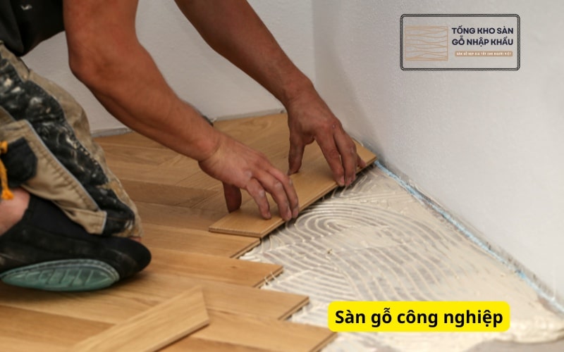 lát sàn gỗ công nghiệp