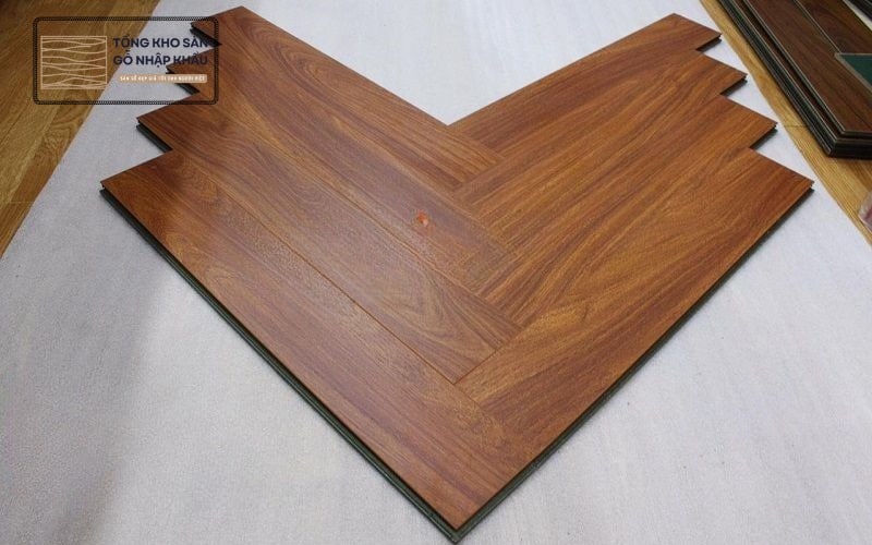 Hình Ảnh Sàn Gỗ Xương Cá Ferary 12mm – FA95