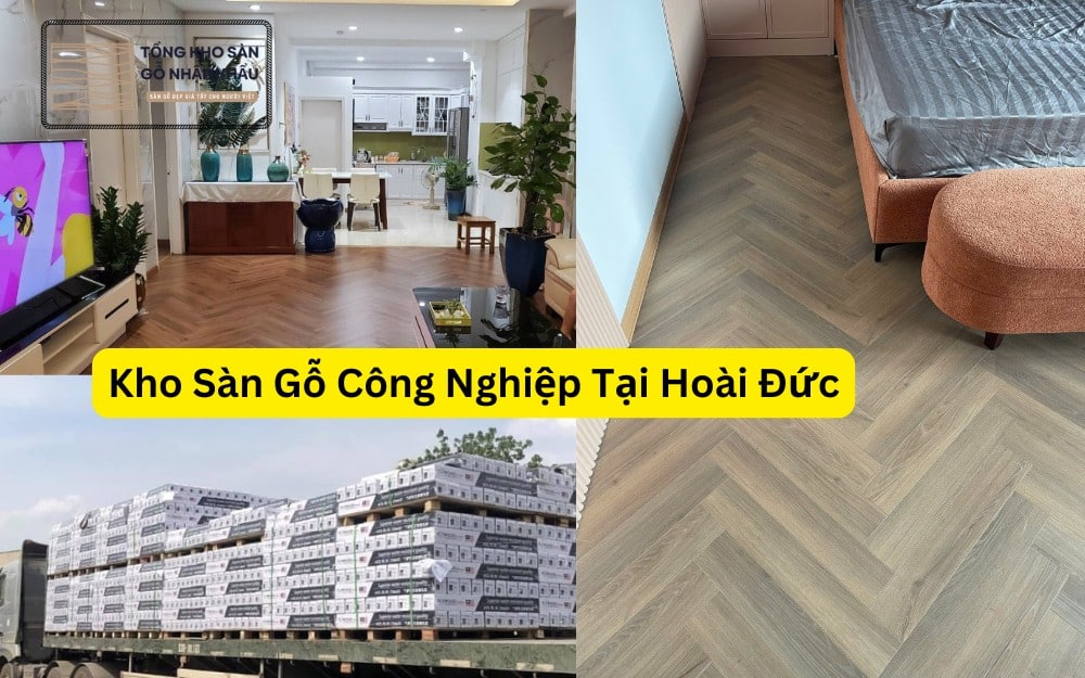 Kho Sàn Gỗ Công Nghiệp Tại Hoài Đức