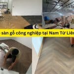 Kho sàn gỗ công nghiệp tại Nam Từ Liêm