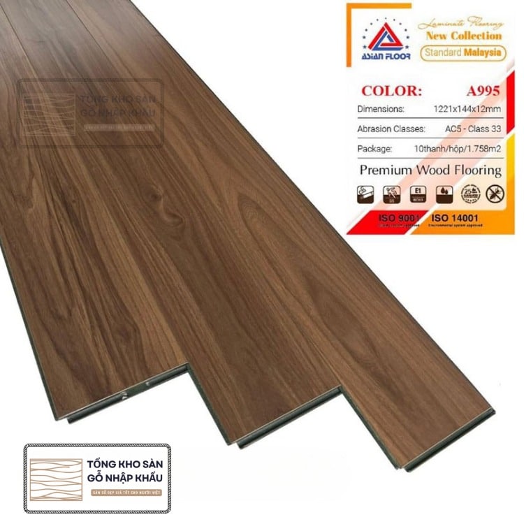 Sàn Gỗ Công Nghiệp ASIAN Floor A995