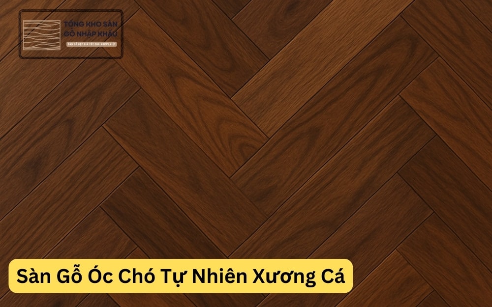 Sàn Gỗ Óc Chó Tự Nhiên Xương Cá