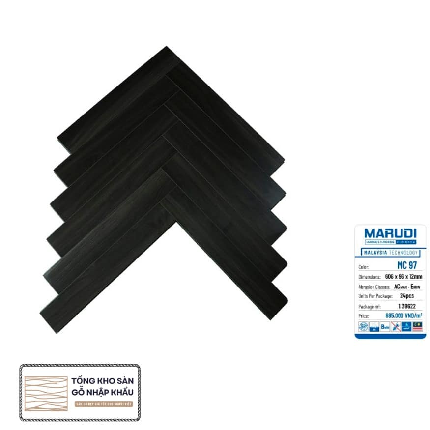 Sàn Gỗ Xương Cá Marudi – MC97