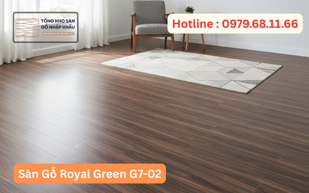 Hình Ảnh Sàn Gỗ Royal Green G7-02