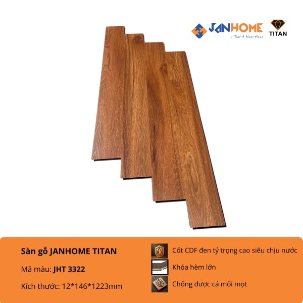 Sàn gỗ JanHome Titan JHT 3322