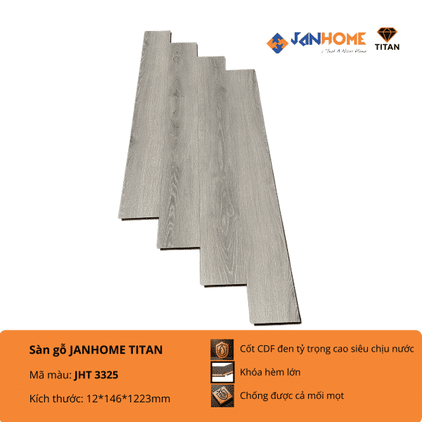 Sàn gỗ JanHome Titan JHT 3325