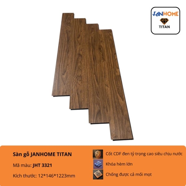 Sàn Gỗ JanHome Titan JHT 3321
