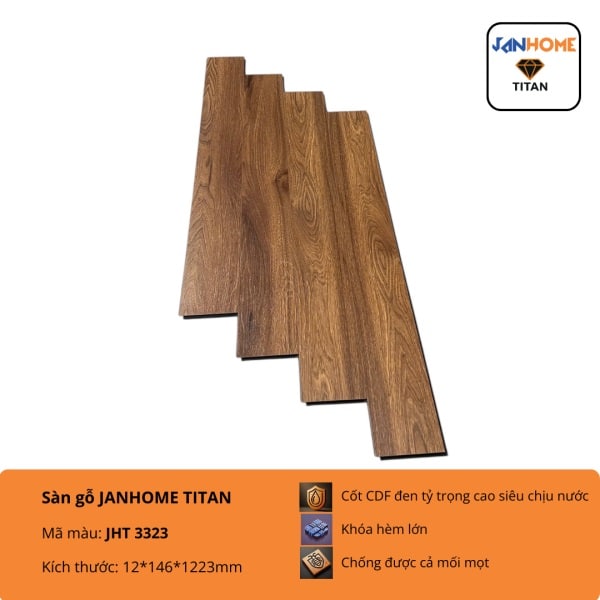 Sàn gỗ JanHome Titan JHT 3323
