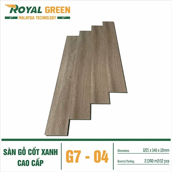 Sàn Gỗ Royal Green G7-04