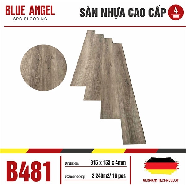 Sàn Nhựa Blue Angel B481