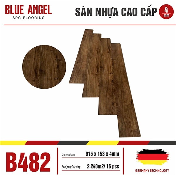 Sàn Nhựa Blue Angel B482