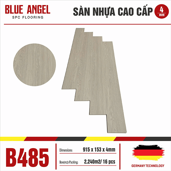 Sàn Nhựa Blue Angel B485
