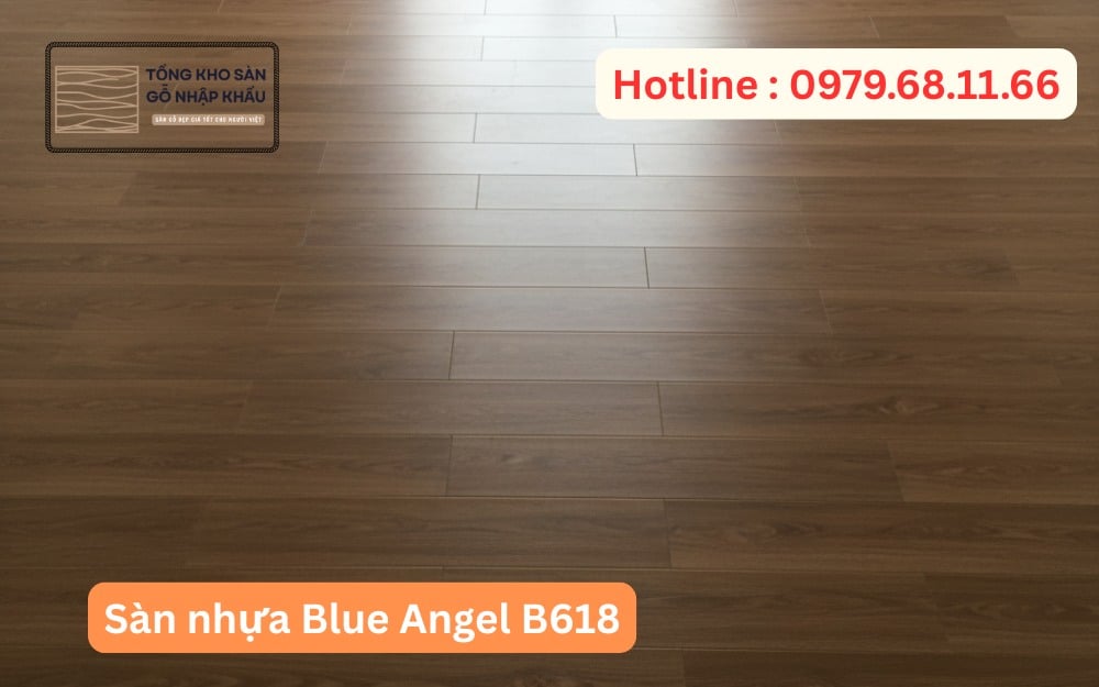 Hình Ảnh Sàn nhựa Blue Angel B618