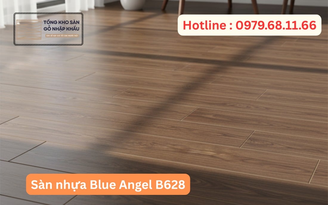 Hình Ảnh Sàn nhựa Blue Angel B628
