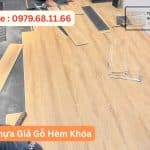 Sàn Nhựa Giả Gỗ Hèm Khóa