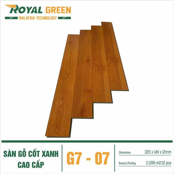 Sàn Gỗ Royal Green G7-07