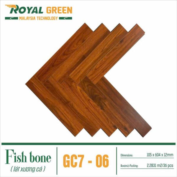 Sàn Gỗ Royal Green Xương Cá