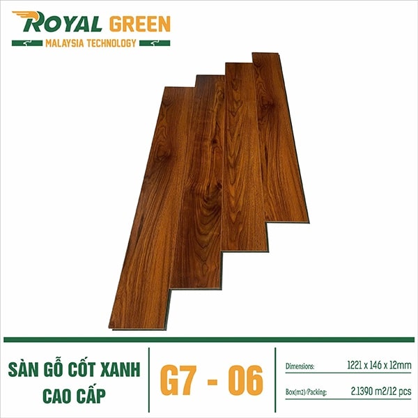 Sàn Gỗ Royal Green G7-06