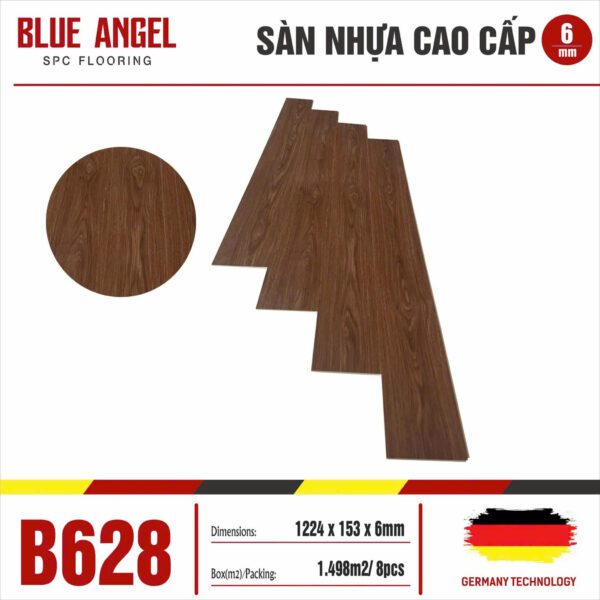 Sàn nhựa Blue Angel B628 - 6mm