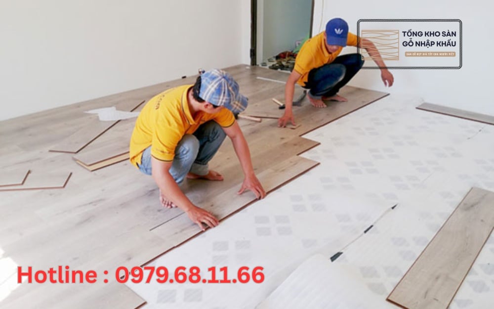 Lát Sàn Gỗ Trên Nền Gạch Được Không