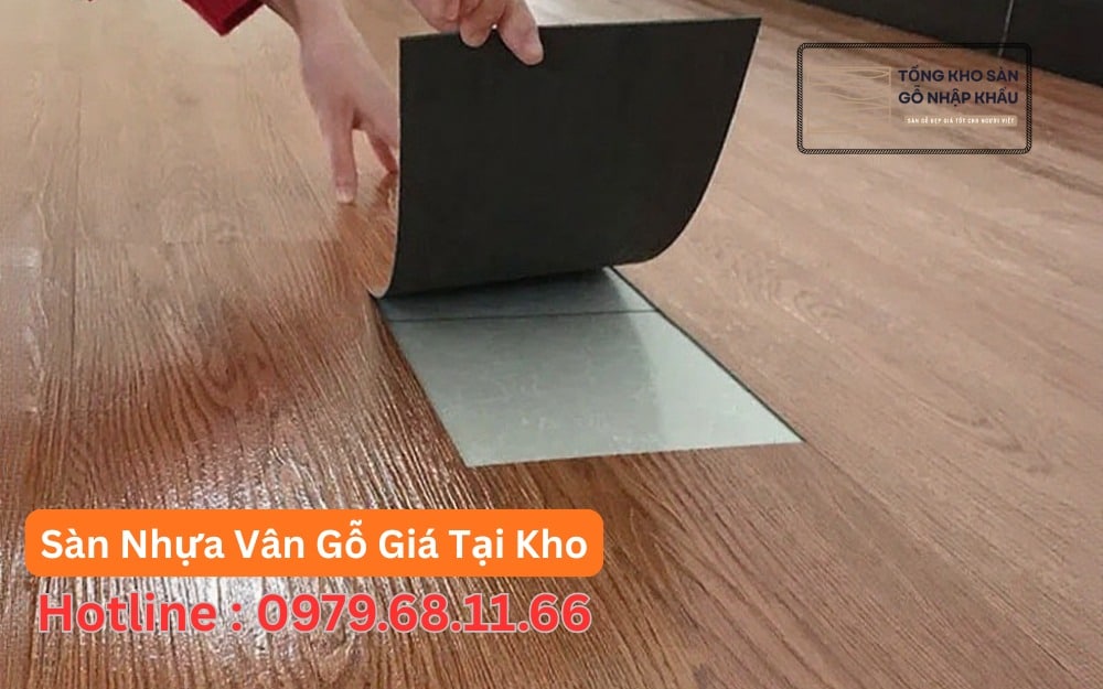 Sàn Nhựa Vân Gỗ Giá Tại Kho