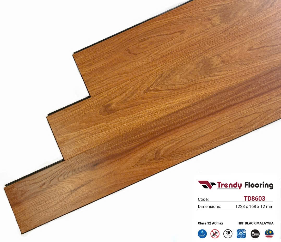 Sàn gỗ cốt đen Trendy FlooringTD8603