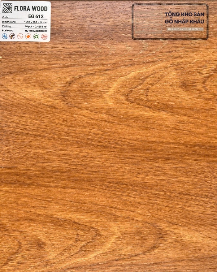 Sàn Gỗ Kỹ Thuật FLORA WOOD EG613