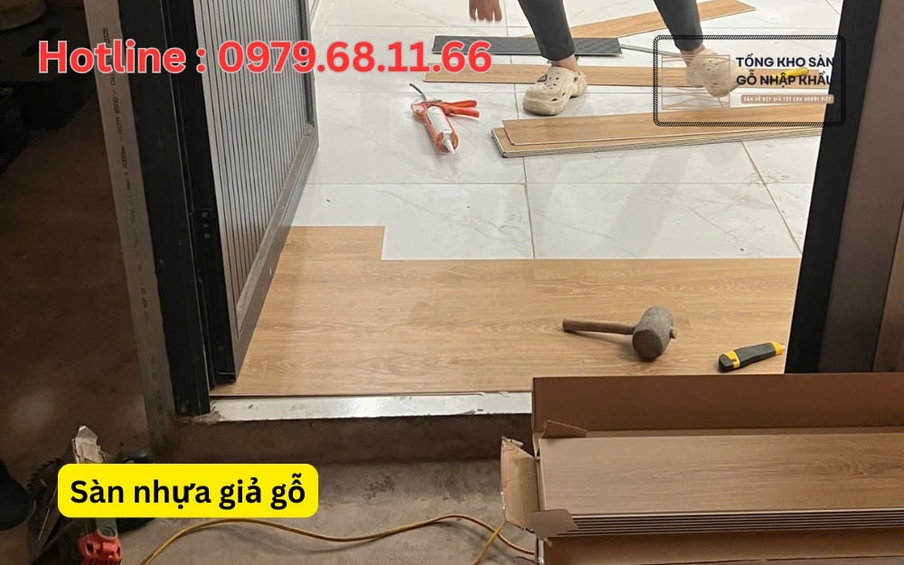 Sàn nhựa giả gỗ