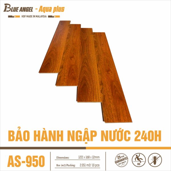 Sàn gỗ Blue Angel – Aqua Plus AS950