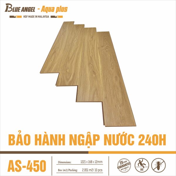 Sàn gỗ Blue Angel Aqua Plus AS450