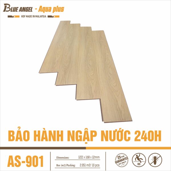 Sàn gỗ Blue Angel Aqua Plus AS901