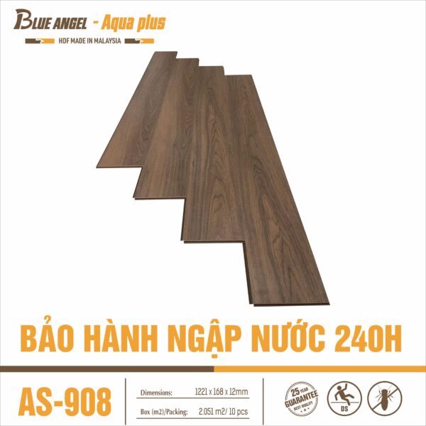 Sàn gỗ Blue Angel Aqua Plus AS908